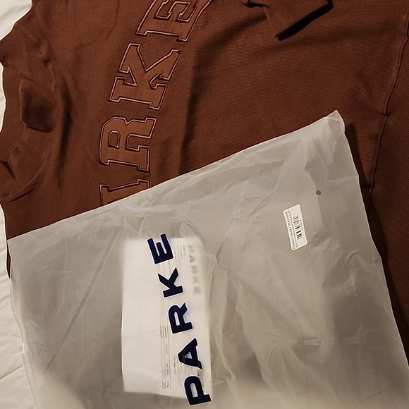 Parke Ribbed Varsity Mockneck - Picture 3 of 3